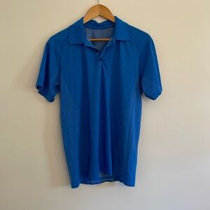Lululemon Men’s Short Sleeve Polo Athletic Shirt Size M